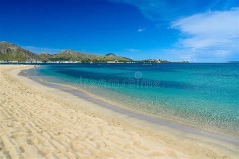 Port De Pollenca - Beautiful Beach and Coast of Mallorca, Spain Stock Photo - Image of paradise ...