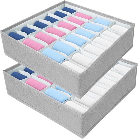 Aiqinu Organizer Cassetti Set Di Organizzatore Pieghevoli Celle