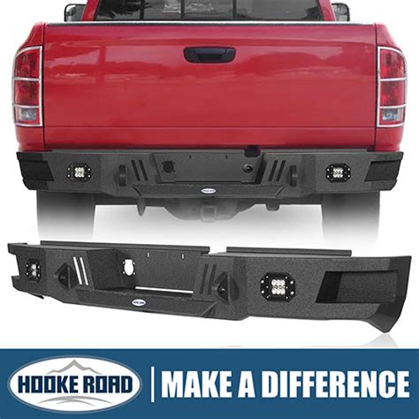 2003-2005 Dodge Ram 2500 Rear Bumper Guard Protector - HookeRoad – Hooke Road 4x4