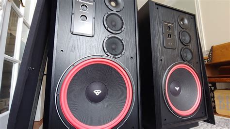 Cerwin Vega D Vintage Speakers W Woofers Usa Off