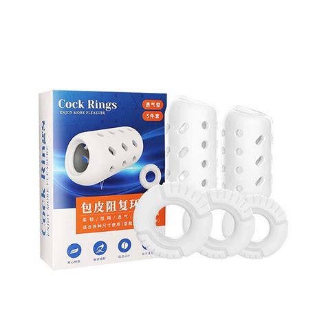 Kit 5 Anéis Penianos Corretora do Prepúcio Cock Rings Lust of Love Sex Shop Online