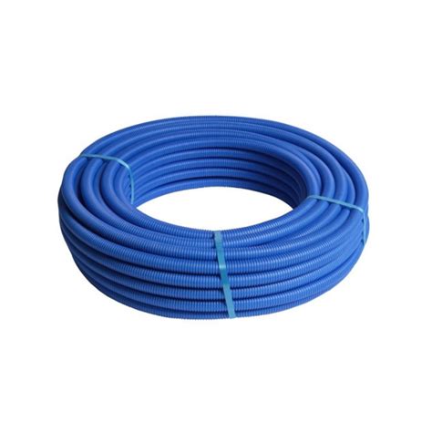 Tube multicouche Ø 16 mm couronne pré gainée bleu de 100 m Akaaz