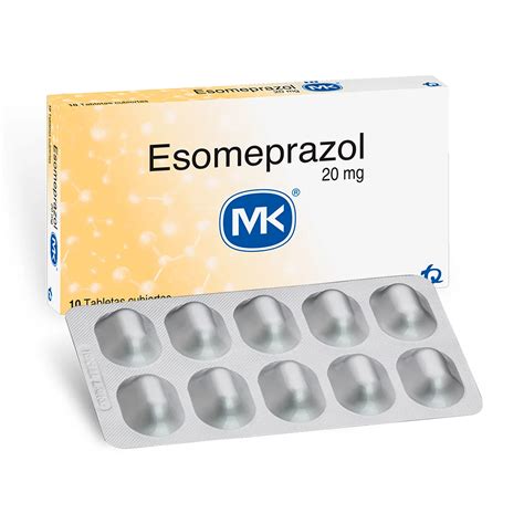 Esomeprazol Mg Tableta Lib Ret Caja X Mk Cruz Verde