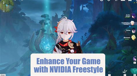 Enhance Your Games with NVIDIA Freestyle - Nucleio Information Services