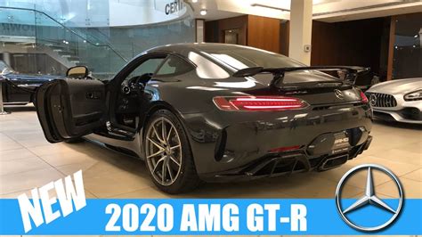 2020 Mercedes Benz AMG GT R Magnetite Carbon Black Metallic In Depth