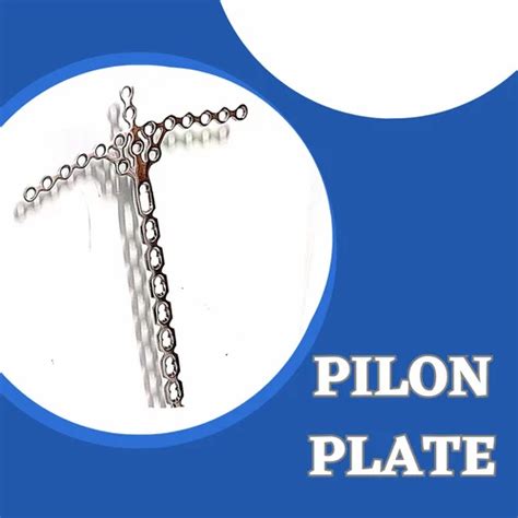 elite ortho stainless steel pilon plate thickness mm size mm