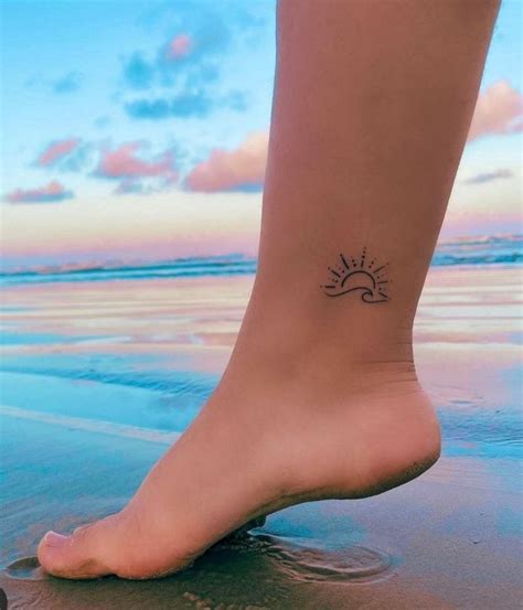 Beachy Tattoos Subtle Tattoos Dainty Tattoos Simplistic Tattoos