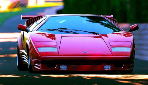 Lamborghini Countach 4k Wallpaper