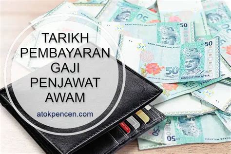 Tarikh Pembayaran Gaji 2024