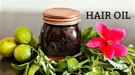 Homemade Herbal Hair Oil For Faster Hair Growth And Dandruff How To