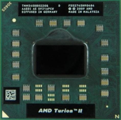 AMD Turion II Dual Core M540 TMM540DBO22GQ Mobile Laptop CPU Processor