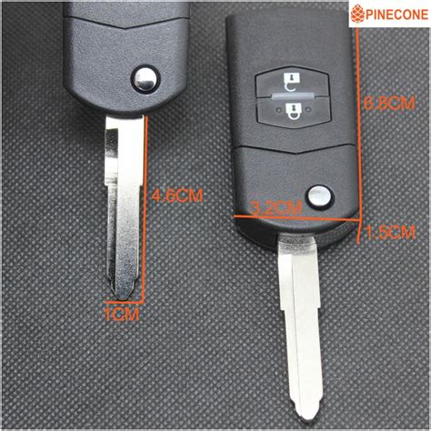 Dennenappel Key Case Voor Mazda 3 5 6 Serie M6 RX8 Grandado