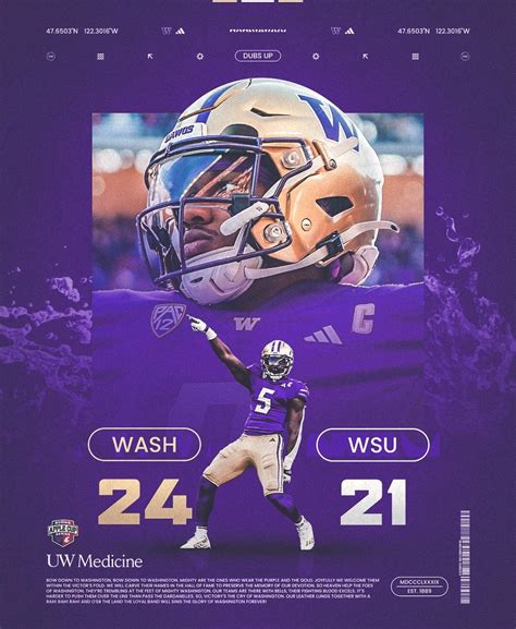 Undefeated regular season : r/udub