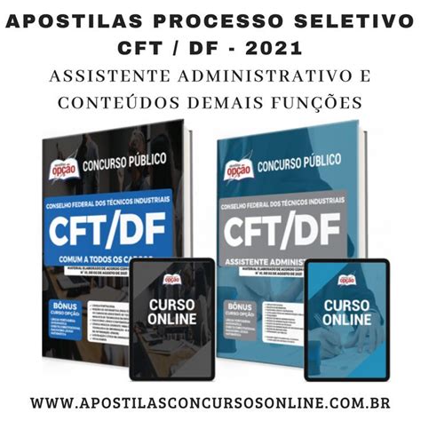 Apostilas Preparatórias Processo Seletivo Conselho Federal dos Técnicos