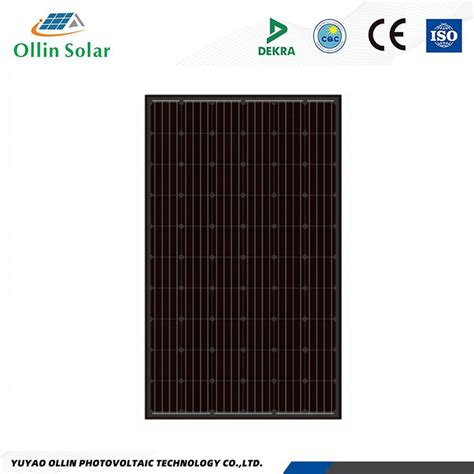 Full Black 72cells Mono 360w 380w 400w Large Solar Panels 36v Perc