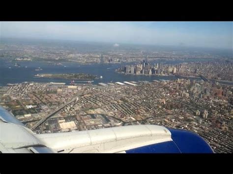 Approach Over New York Harbor Into LaGuardia Runway 04 YouTube