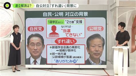 連立解消は？自民党・公明党の対立 「集票力」めぐりすれ違い？ 有権者は“置き去り”に（2023年5月26日掲載）｜日テレnews Nnn