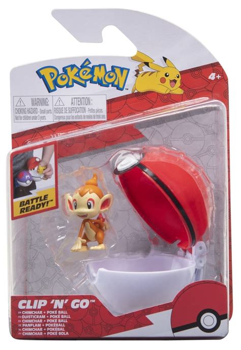 Buy Pokemon Clip N Go Ball Chimchar At Mighty Ape Nz