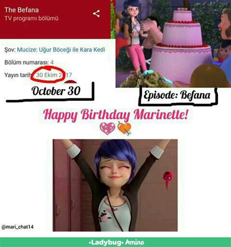 Feliz cumpleaños Marinette Miraculous Ladybug Español Amino