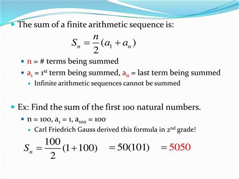 Carl Friedrich Gauss Formula