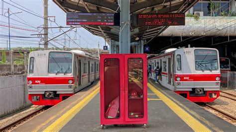 Kompilasi KRL Commuter Line Di Stasiun Tanah Abang TM 6000 JR 205