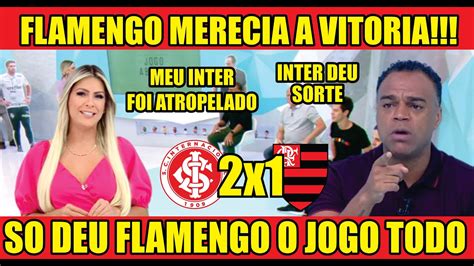 Renata Fan Foi Sincera Foi Sorte Flamengo Dominou O Jogo Veja