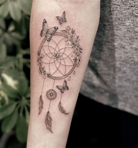 60 mẫu dream catcher tattoo đẹp và sâu sắc ý nghĩa