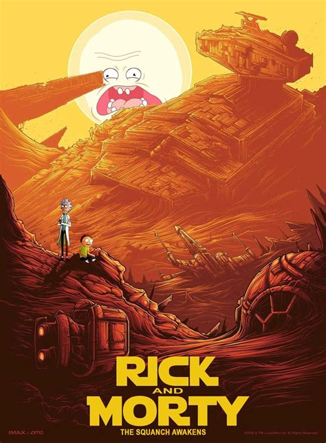 Rick And Morty The Squanch Awakens Screaming Sun Rick And Morty