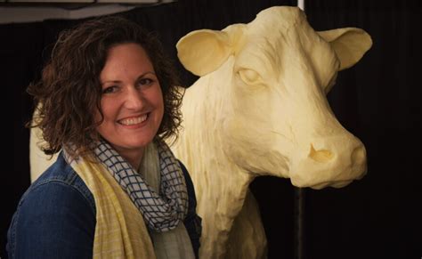 Butter Cows Butter Tractor Butter Bicentennial Iowa Sculptor Does It All Wvik Quad Cities Npr