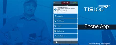 Telephone App In Tislog Logistics Software