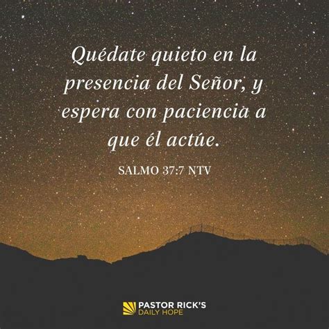 Necesitas La Presencia De Dios No Su Explicaci N Pastor Rick S Daily