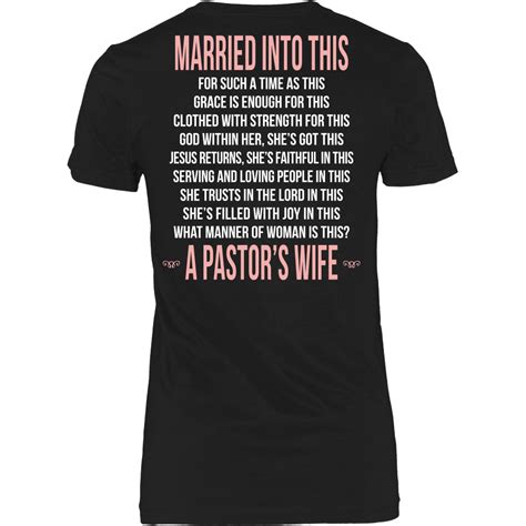 Pastors Wife Married Into This Pastors Wife Tee Shop Wife Life