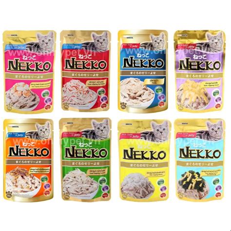 Pate cho mèo Nekko In Jelly dạng thạch Shopee Việt Nam