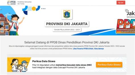 Alur Pendaftaran PPDB Jakarta 2022 Terlengkap Jenjang SMP Dibuka Hari