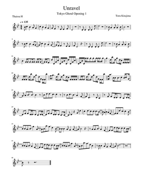 Unravel Sheet music for Piano (Solo) Easy | Musescore.com