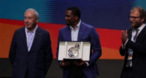 Cameroun Samuel Eto O Condamn Par La Caf Et Honor En Italie Le