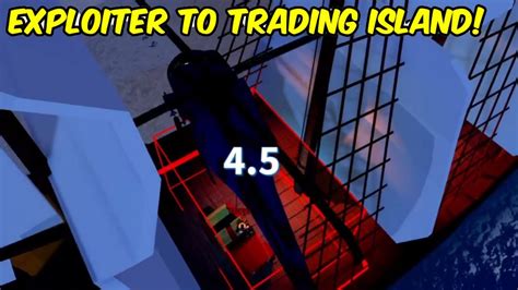 SENDING AN EXPLOITER TO TRADING ISLAND Roblox Jailbreak Bounty