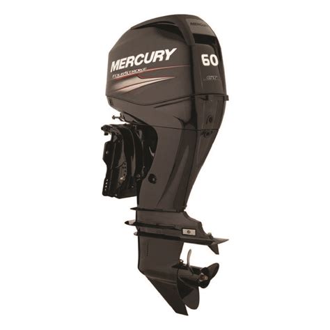 Four-stroke Mercury motor with power trim & tilt. | Ocean Marine Boating