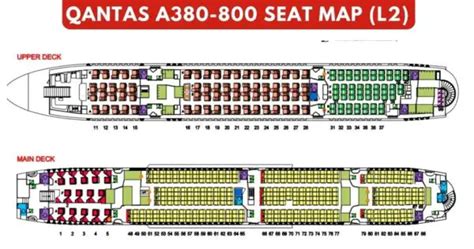 Airbus A380 Seat Map With Airline Configuration