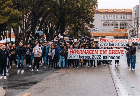 Enfermeiros Fazem Manifestações E Greve Por 24 Horas Em Defesa Do Piso