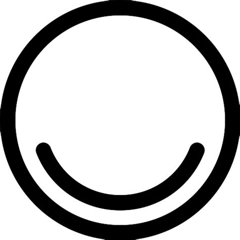 Circle Emoticon Icon Oval Symbol Black And White Clip Art Smile