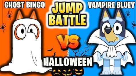 Bluey Halloween Jump Battle Brain Break Just Dance Gonoodle