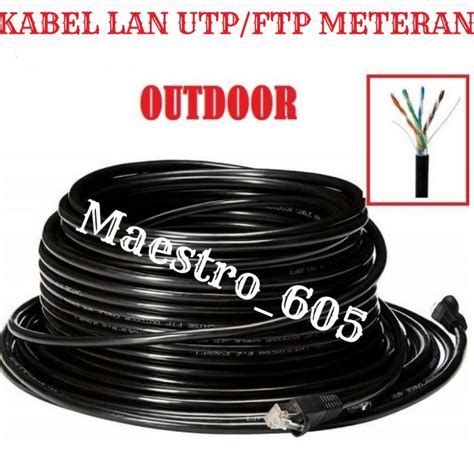 Jual Kabel Lan Zimmlink Utp Ftp Cat E Cat Outdoor Indoor Ecer