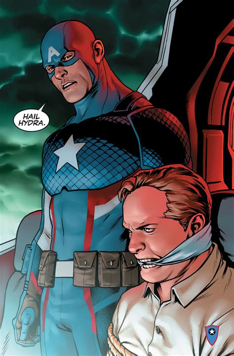 Steve Rogers Is Back As Captain America HAIL HYDRA