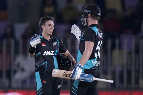 PAK vs NZ Highlights: Rizwan's 99 in vain as Mark Chapman century helps ...