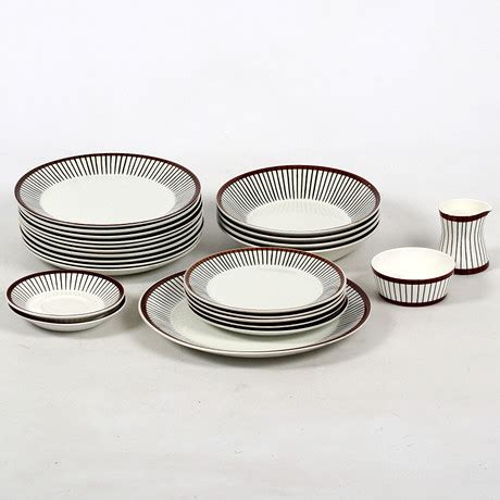 TABLEWARE PARTS 24 Pieces Porcelain Spisa Ribb Stig Lindberg