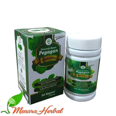 Jual Kapsul Pegagan Ash Shihhah Ekstrak Daun Pegagan Ash Shihhah