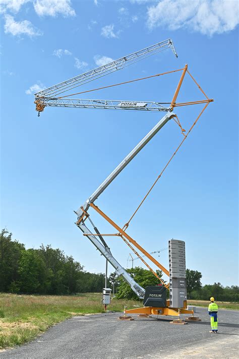 Potain Evy T Self Erecting Cranes