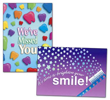 Dental Recall Postcards Your Most Effective Patient Recare Tool