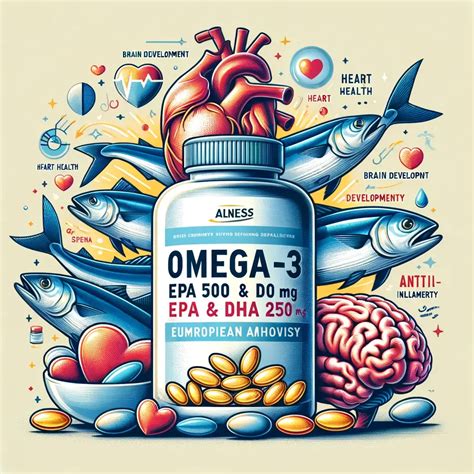 Fish Omega 3 FORTE Trójglicerydy 500 250mg 60 kaps Aliness nowa wersja